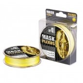 *Леска плетёная AKKOI Mask Plexus 125m (yellow) d0,24mm