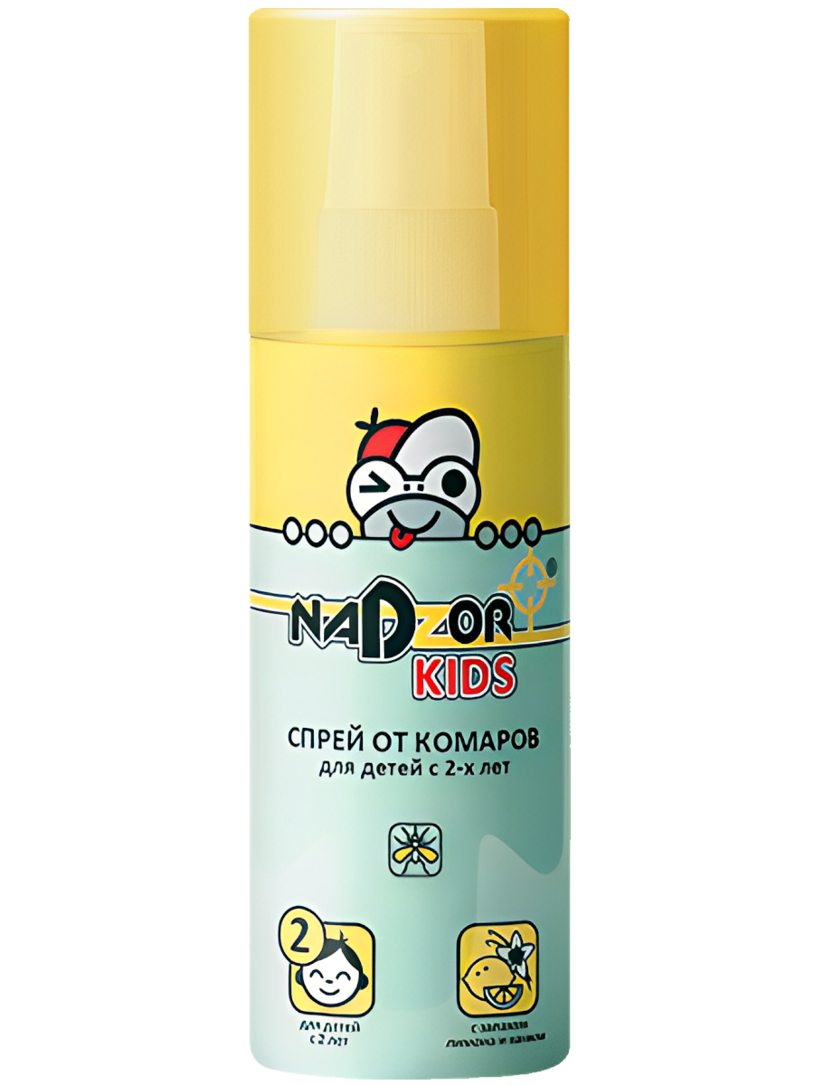 Спрей от комаров детский Nadzor, 100 мл 