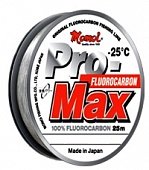 Леска Jigline Pro-Max Fluorocarbon 0,27 мм, 7,0 кг, 25 м