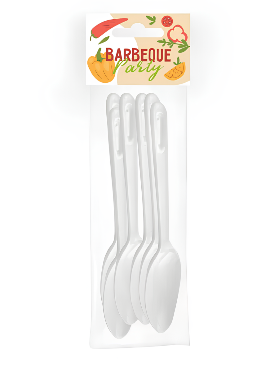 Набор ложек пласт.BBQ party 6шт 