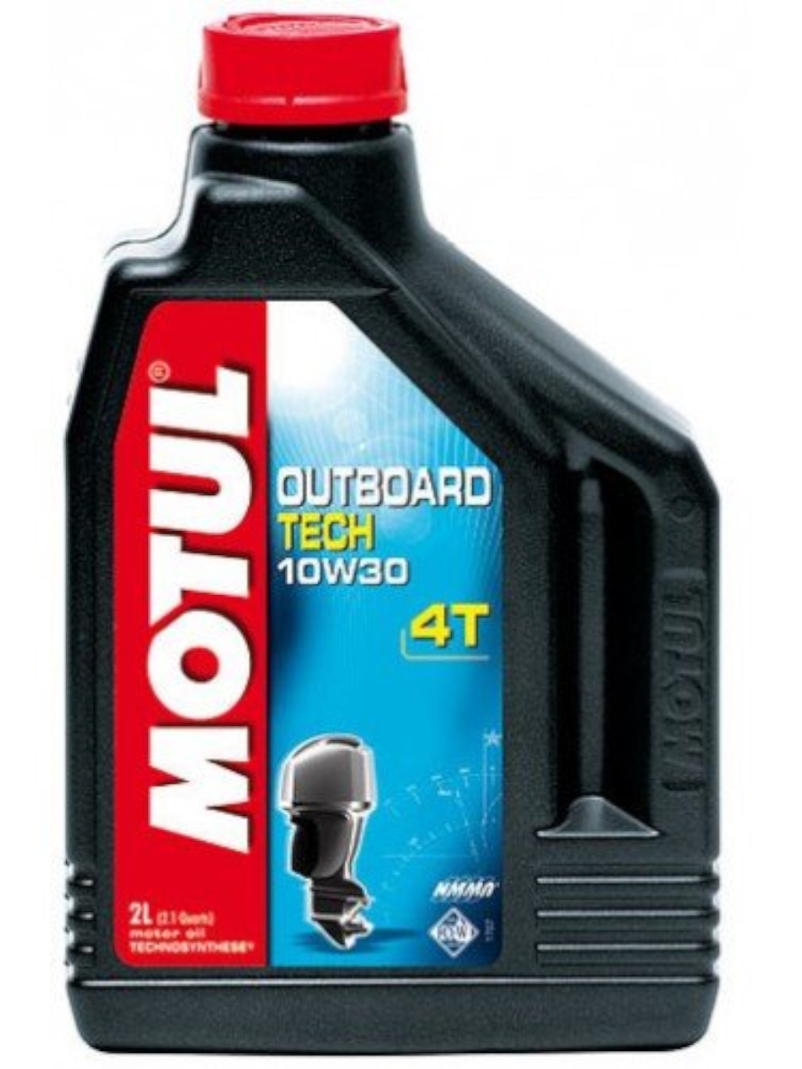 Масло лодочное Motul 4Т п/синт Outboard Tech 10w30 FC-W