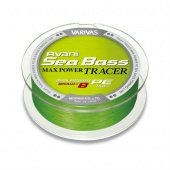 Шнур плетеный VARIVAS PE Avani Sea Bass  MAX POWER TRAC(Green) 150 m #1.0 18.1LB