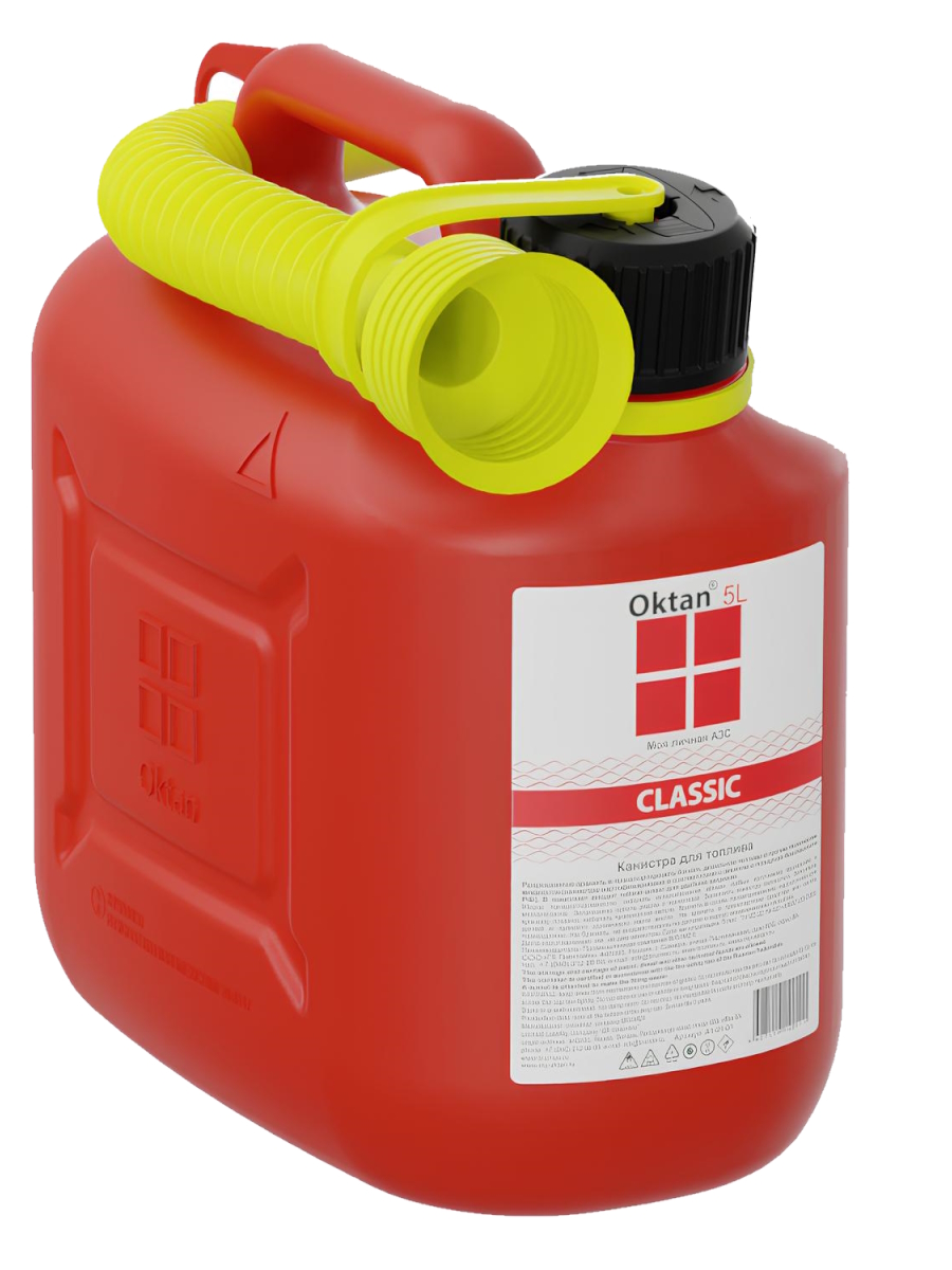 Канистра топл. Oktan (пластик) 5/10/20л.