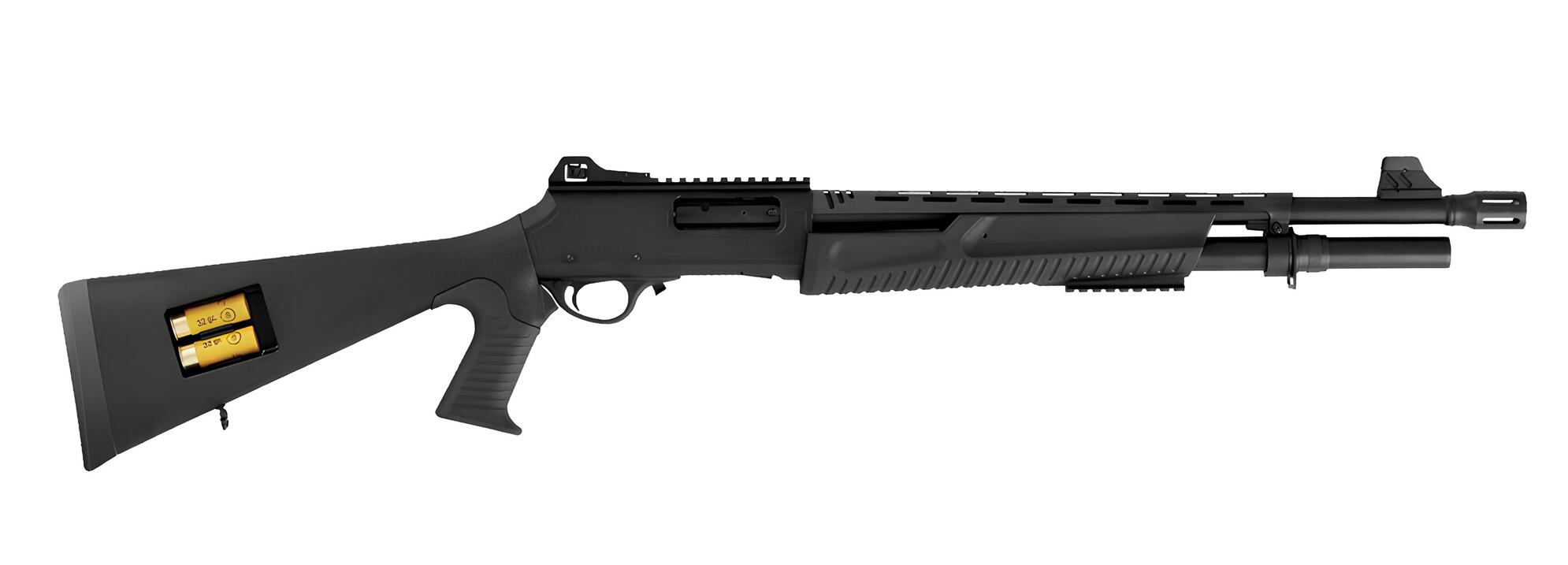 Ружье Hatsan ESCORT MP, кал.12x76 помп.чер.пл. 20''(510) №70-H22PT-002072