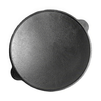 Сковорода-садж чугунная с2-мя литыми ручками, 45см, ГАРДАРИКА, 0045-5