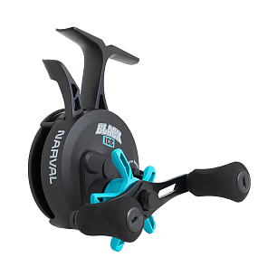 Катушка зимняя Narval Frost Black Ice 2.5:1 3+1BB #Turquoise