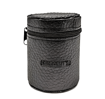 Рюмка «СЛЕДОПЫТ» 60 мл, в кожаной тубе (4 шт)