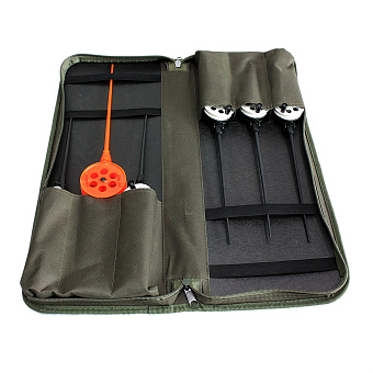 Чехол Fisherman Ф04Б для 6 зимних удилищ (49*18*4) жесткий