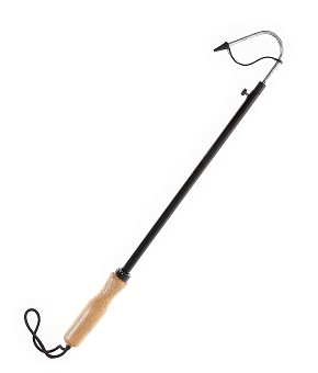 Багорик Три Кита телеск. металл. с деревянной ручкой (50/77 см)