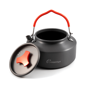 Чайник походный СЛЕДОПЫТ - Compact, 1 л, анодир. алюм