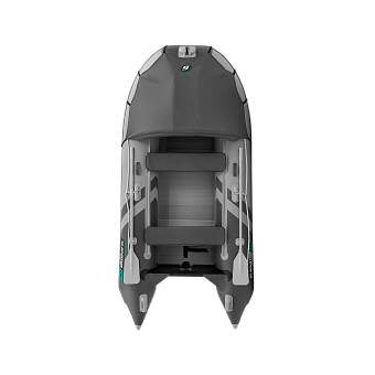 Надувная лодка GLADIATOR C330AL (светло-темносерый)
