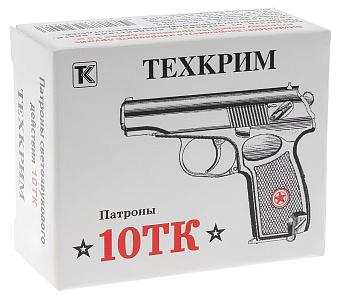 Патрон светозвук. действия Техкрим 10ТК (20шт.)