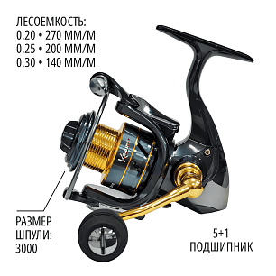 Катушка Kasumi Acto 3000