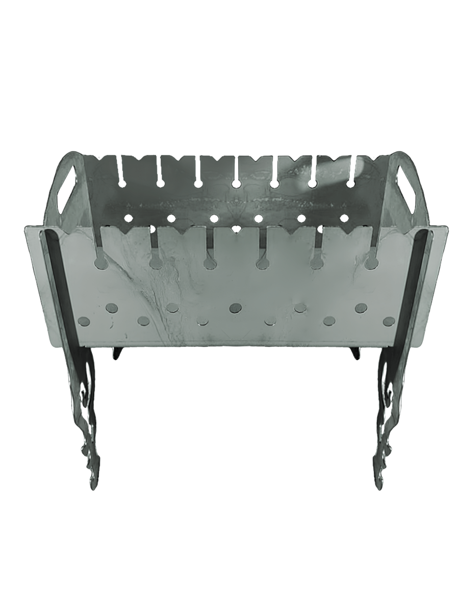 Мангал фигурный разборный из стали 500х300х500х2мм 