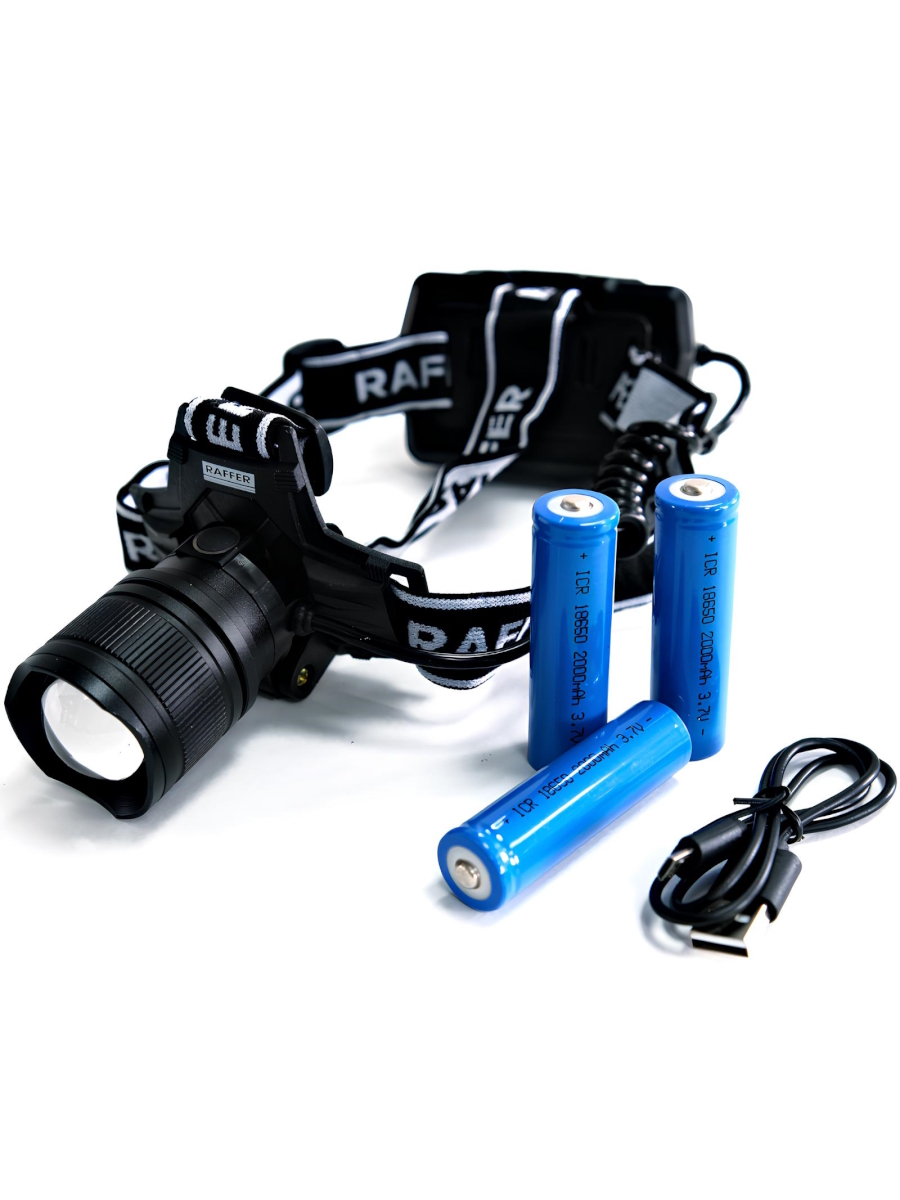 Фонарь налобный Raffer GU-059