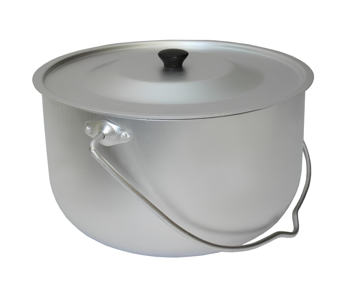 Котелок цилиндрический 4,5 л матовый