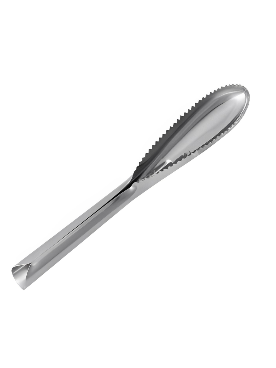 Рыбочистка 23 см, 55 зубьев, скругленная ручка с отверстием 