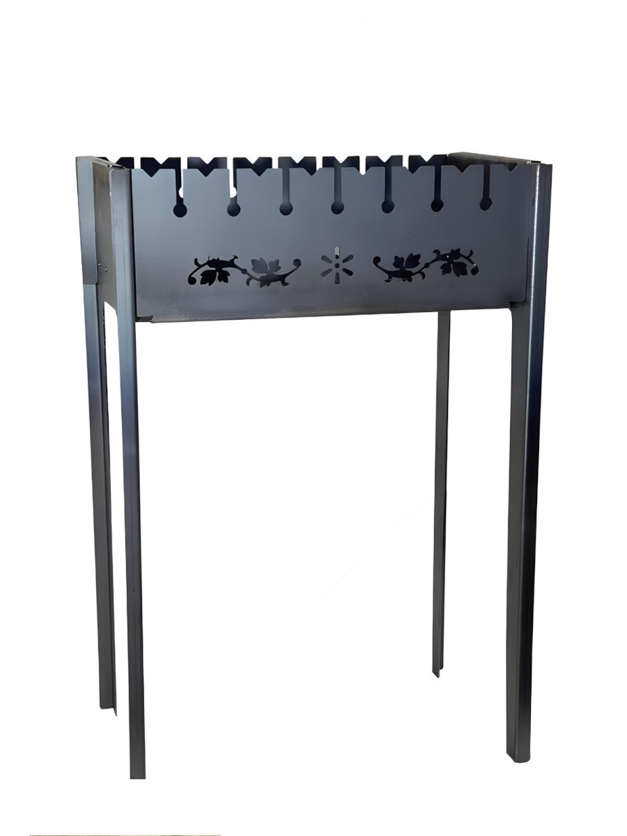 Мангал разборный из стали 500х300х800х2мм 