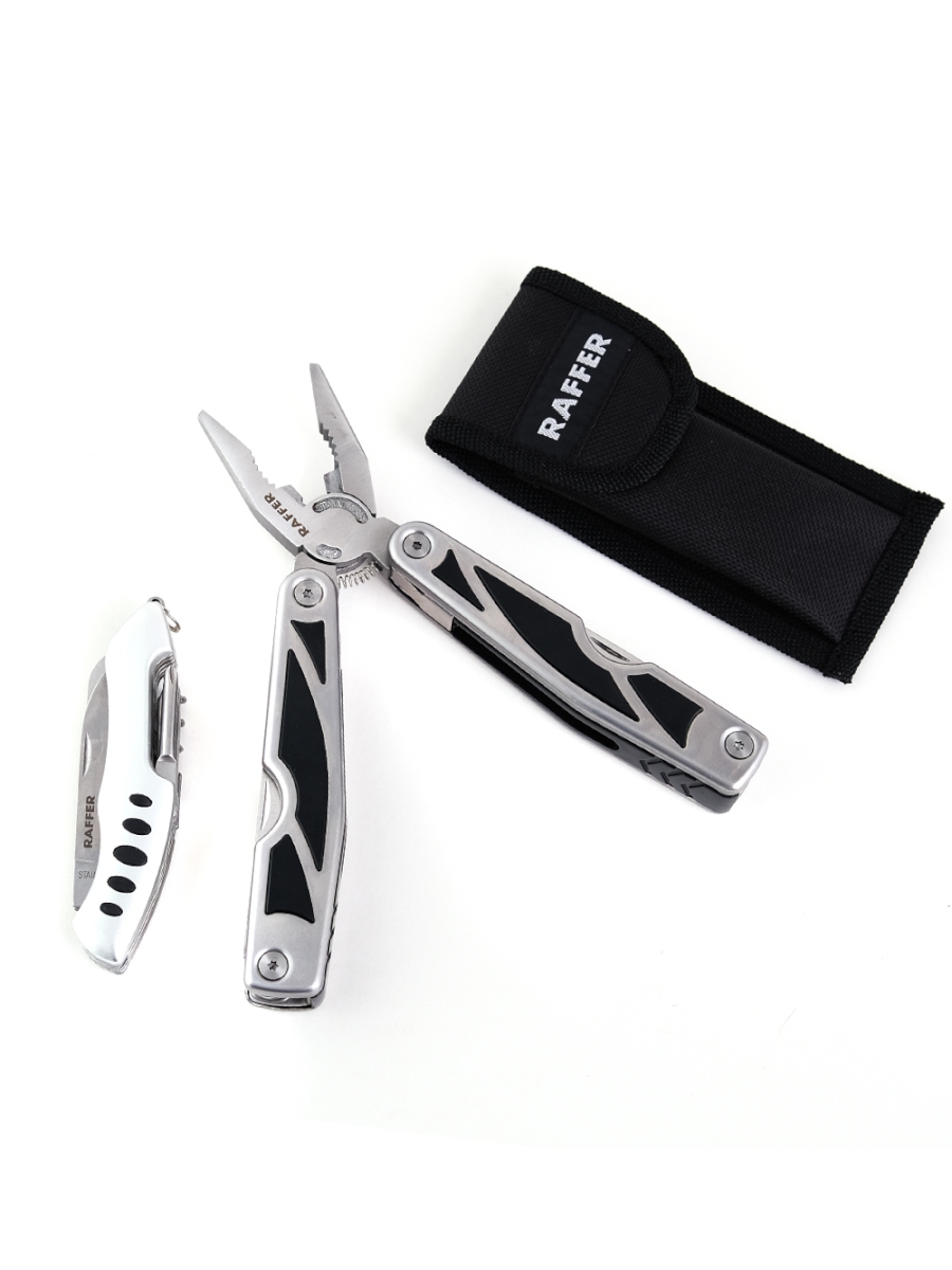 Набор 2в1 мультифункц.нож и мультитул Raffer KN-081А 11/9в1