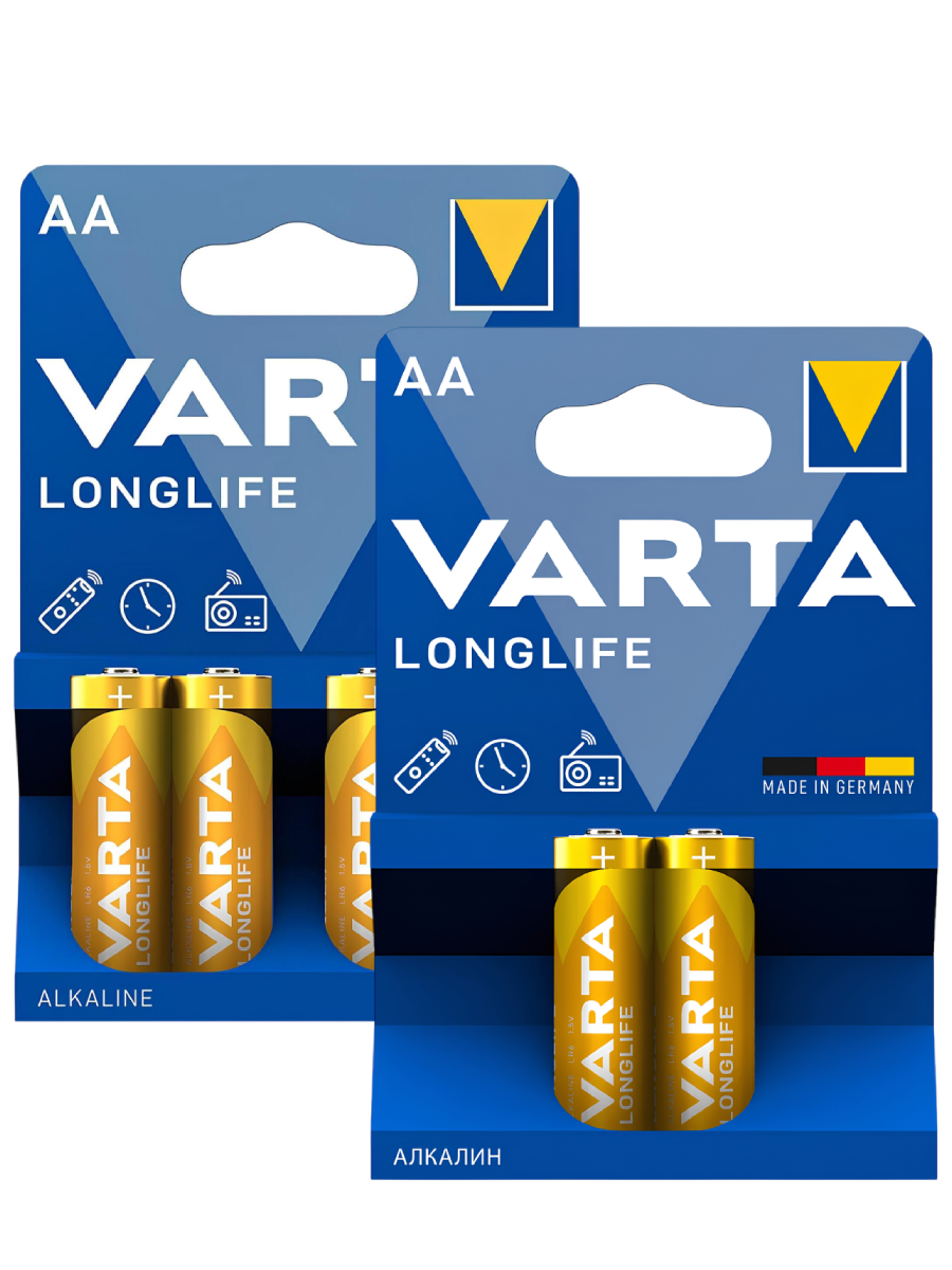 Батарейка Varta LR6 AA Longlife