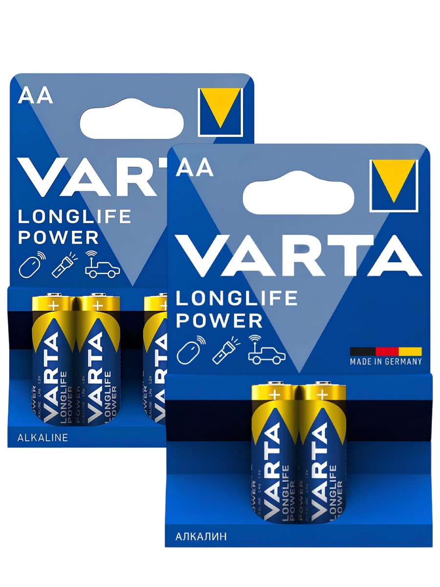 Батарейка Varta LR6 AA Longlife Power