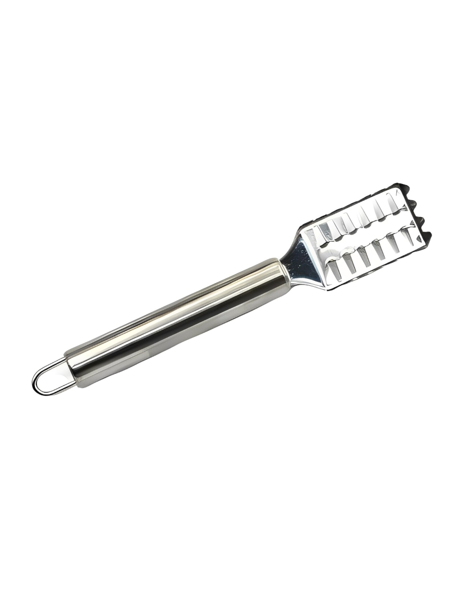 Рыбочистка 20 см, 30 зубьев, круглая ручка с петлей 