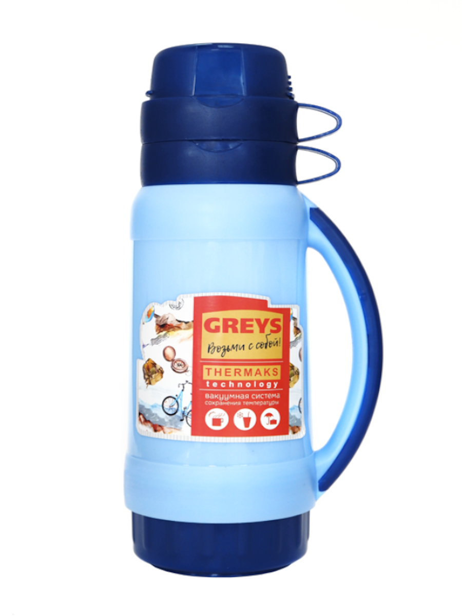 Термос Greys SM со стеклянной колбой 1,0 - 3,2л