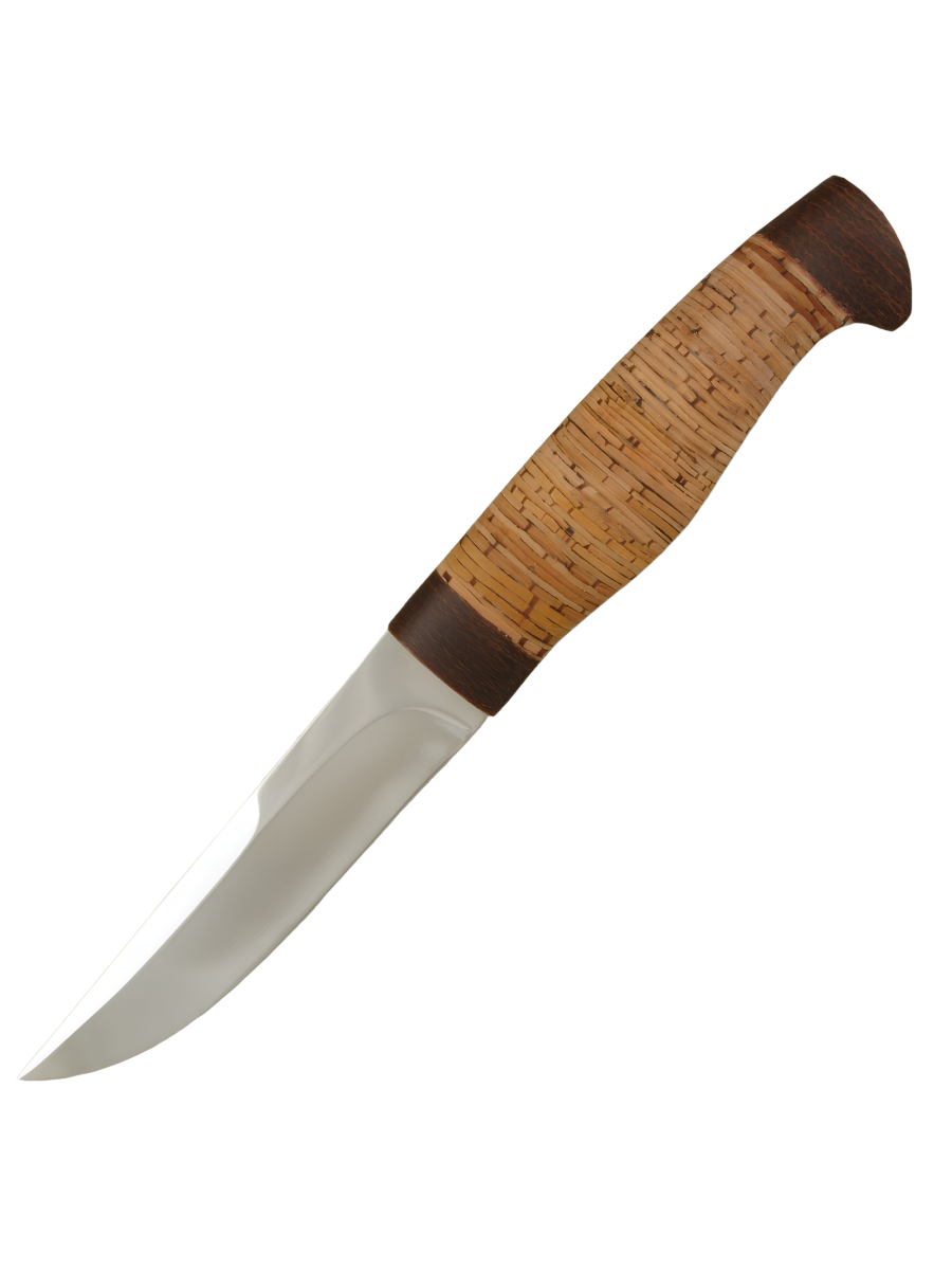 Нож туристич. ''Полярник'' НР2, ст.ЭИ-107, текстолит, береста 