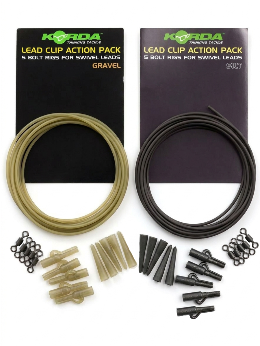 Набор Korda клипса безопасная Lead Clip Action Pack