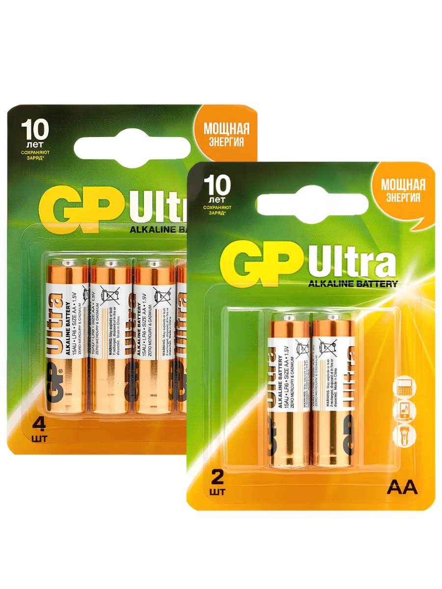 Батарейка GP Ultra Alkaline AA
