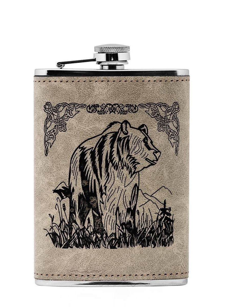 Фляжка Медведь 240 мл