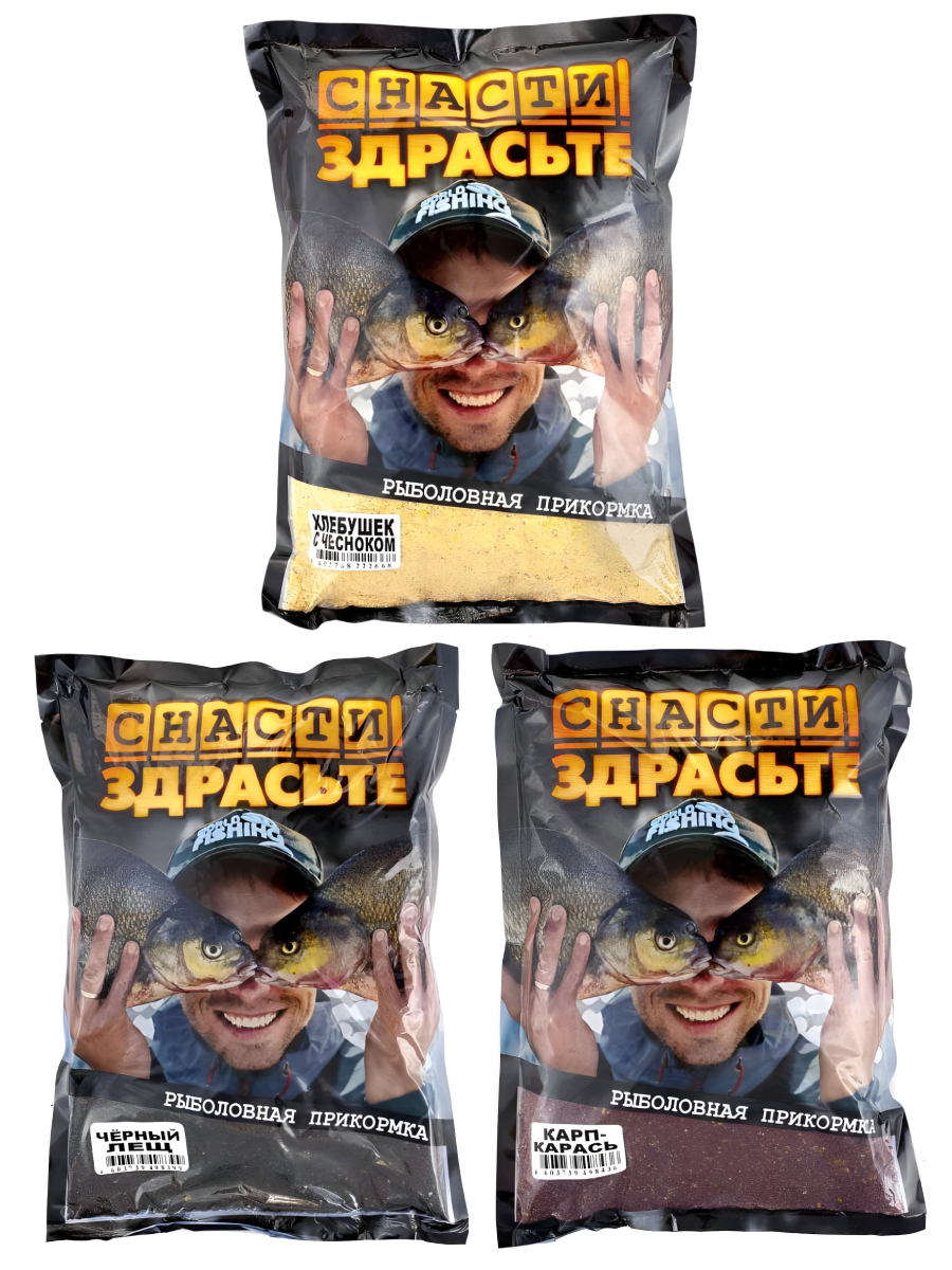 Прикормка "СНАСТИ ЗДРАСЬТЕ"