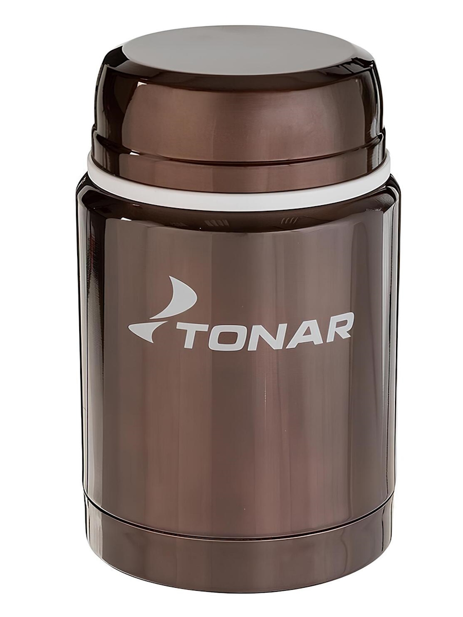 Термос TONAR с ложкой и широким горлом 0,5 - 0,75л