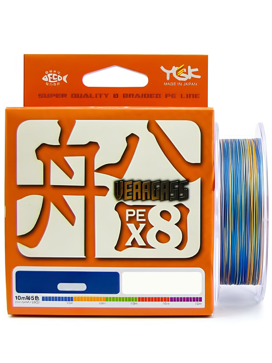 Шнур плетеный YGK Verogass Fune x8