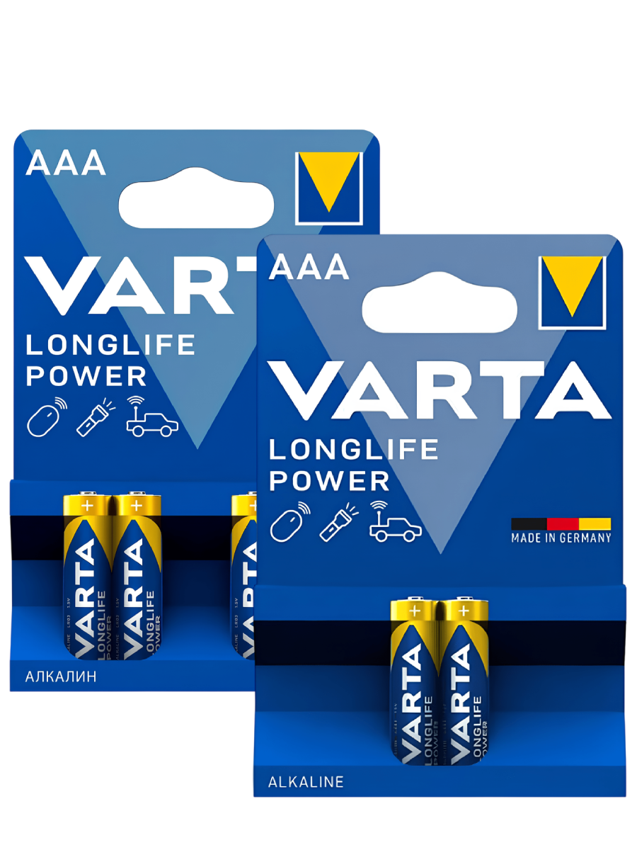Батарейка Varta LR3 AAA Longlife Power