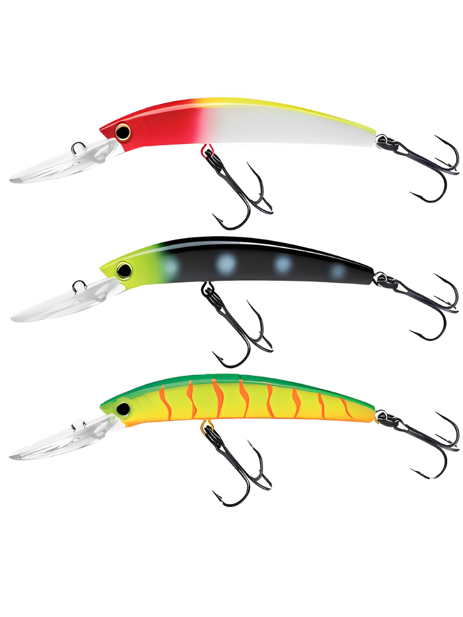 Воблер Yo-Zuri Crystal Minnow Deep Diver Walleye | F