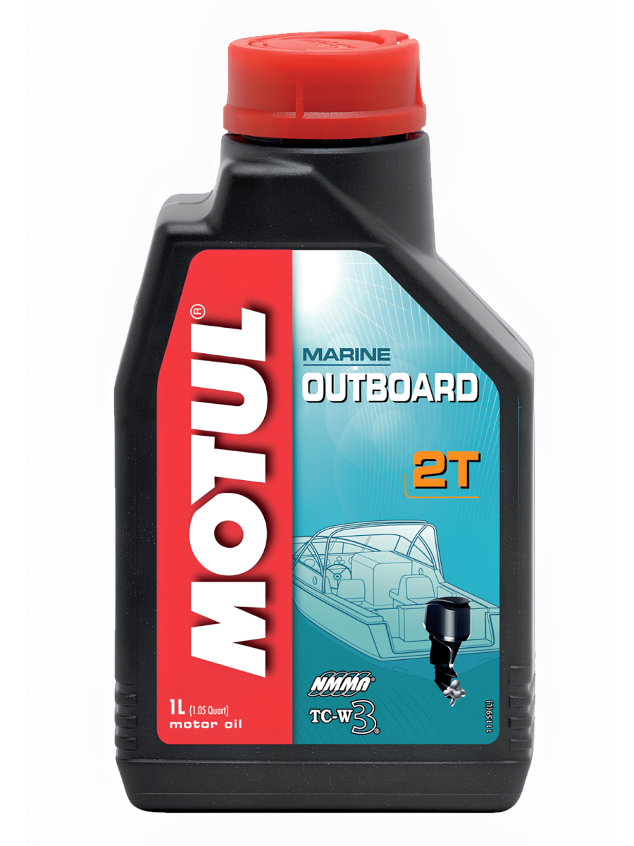 Масло лодочное Motul 2Т мин Outboard TC-W3/TC-W/TC-WII, API TD TSC4