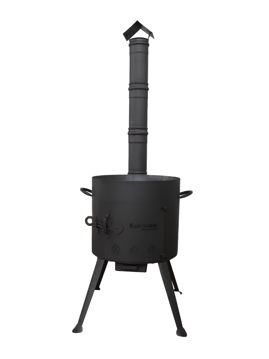 Учаг для казана с трубой