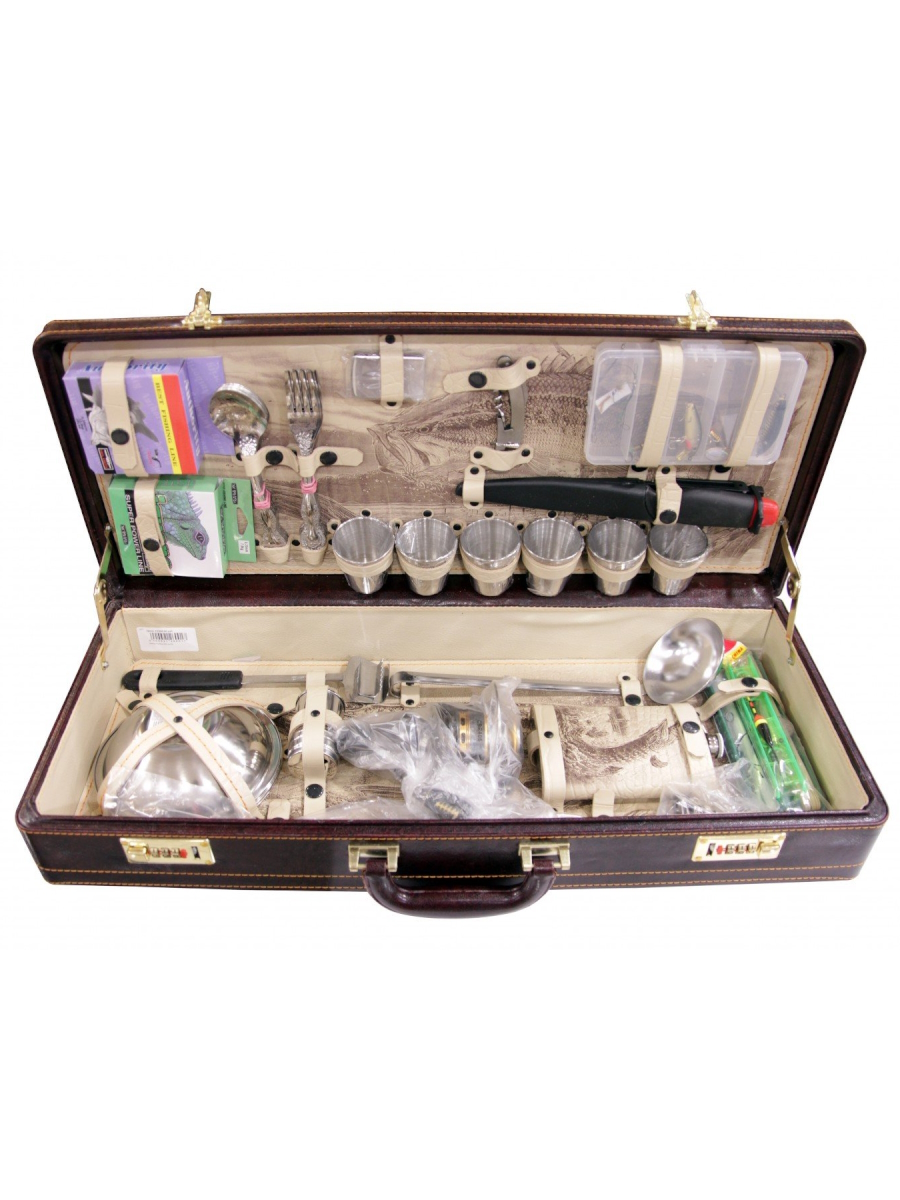 Набор Рыбак №2 кожа