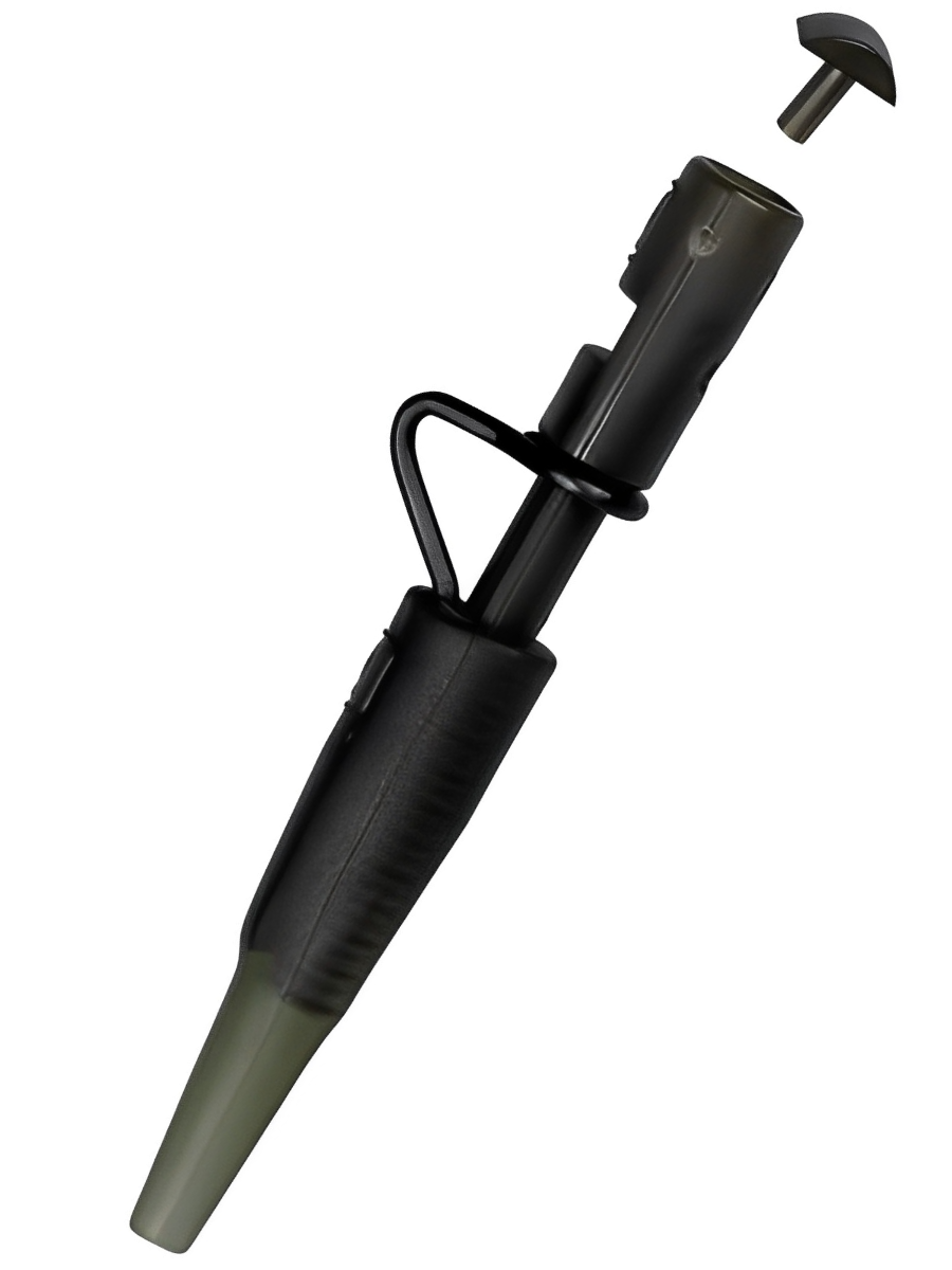 Клипса безопасная с конусом Prologic LM Heavy Duty Long Leadclip w/pins & Tailru