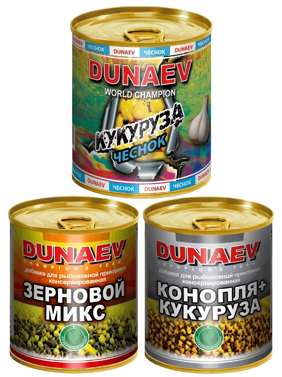 Добавка для прикормки ''DUNAEV'' (железная банка)