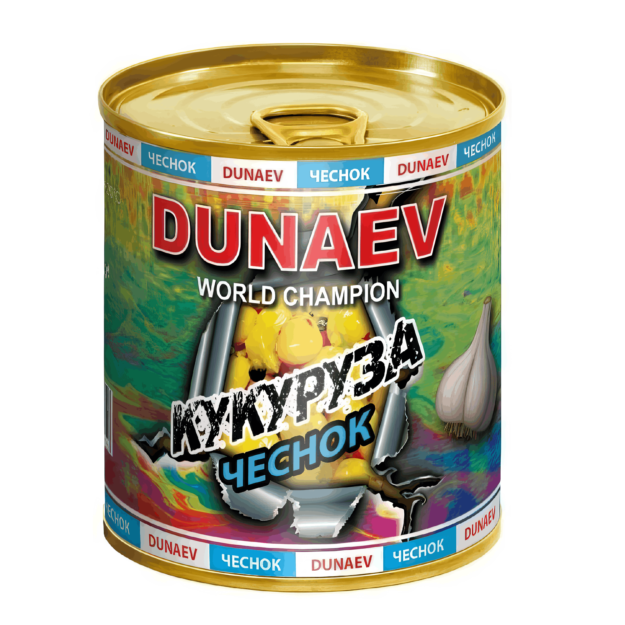 Добавка для прикормки ''DUNAEV'' ж/б 320 мл. Кукуруза Чеснок