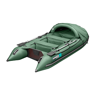 Надувная лодка GLADIATOR C370AL (зеленый)