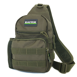 Сумка тактич. RAFFER BP-5008-GR хаки (35х18х10см)
