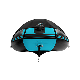 Надувная лодка GLADIATOR C330AL (черно-бирюзовый)