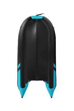Надувная лодка GLADIATOR B370AL (черно-бирюзовый)