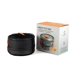 Набор кемп.посуды СЛЕДОПЫТ - Optimum, на 3 персоны,PF-CWS-K07