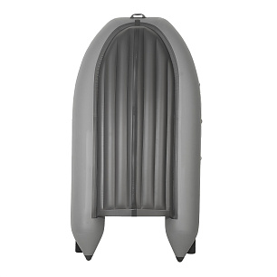 Лодка моторная килевая Лоцман 300 НДНД (серый/черный)