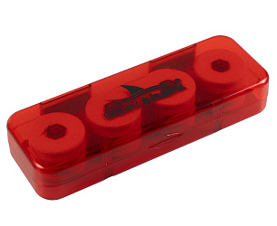 Поводочница EastShark DS-100-8 красная 21*7*4 см, 8 бобин*4,5 см