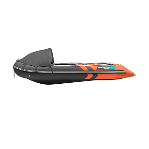 Надувная лодка GLADIATOR C330AL (оранжево-темносерый)